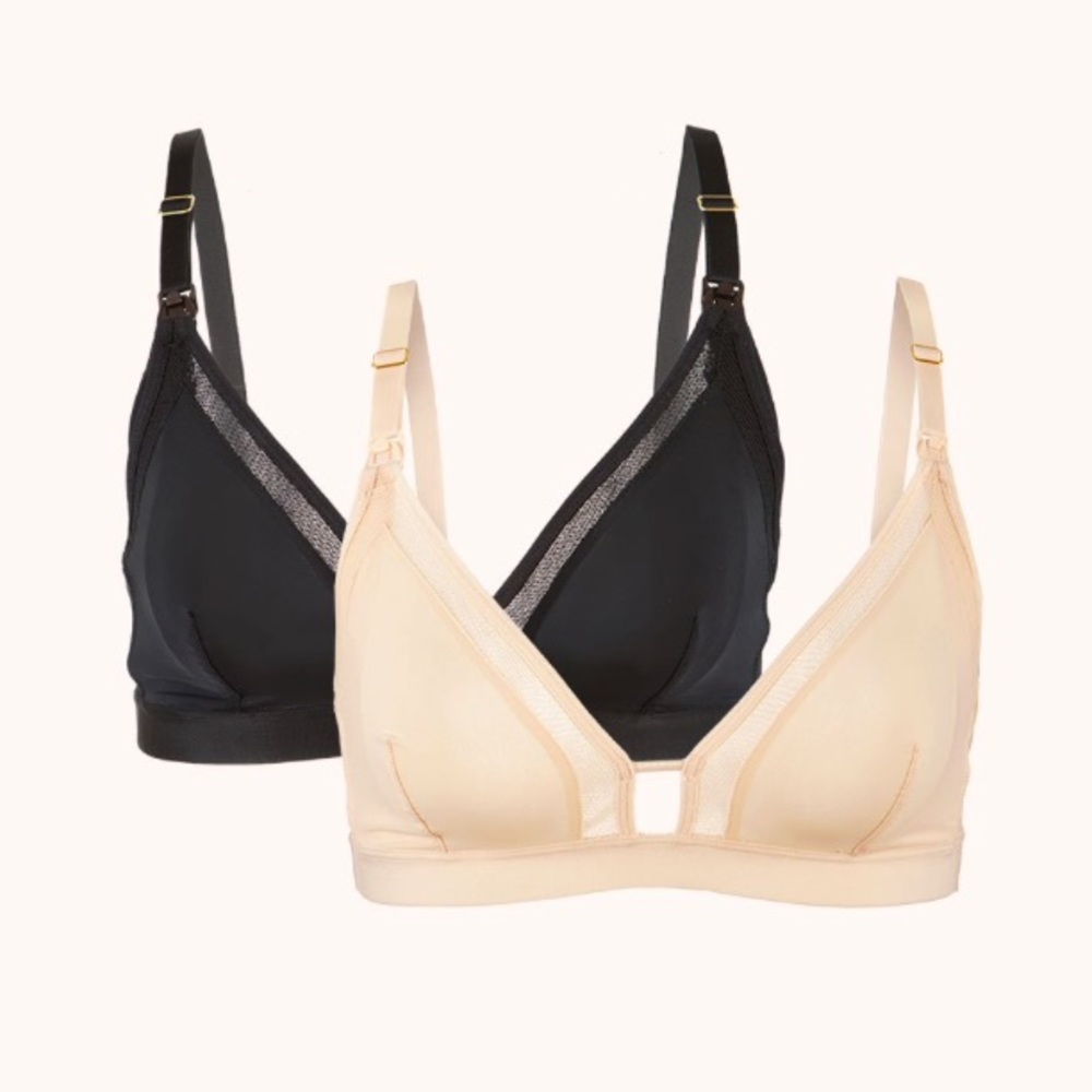 No-Wire Maternity Bralettes and Bra Bundle